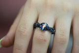 Custom Heady Glass - Opal Ring - Various Designs/Sizes - (1 Count)
