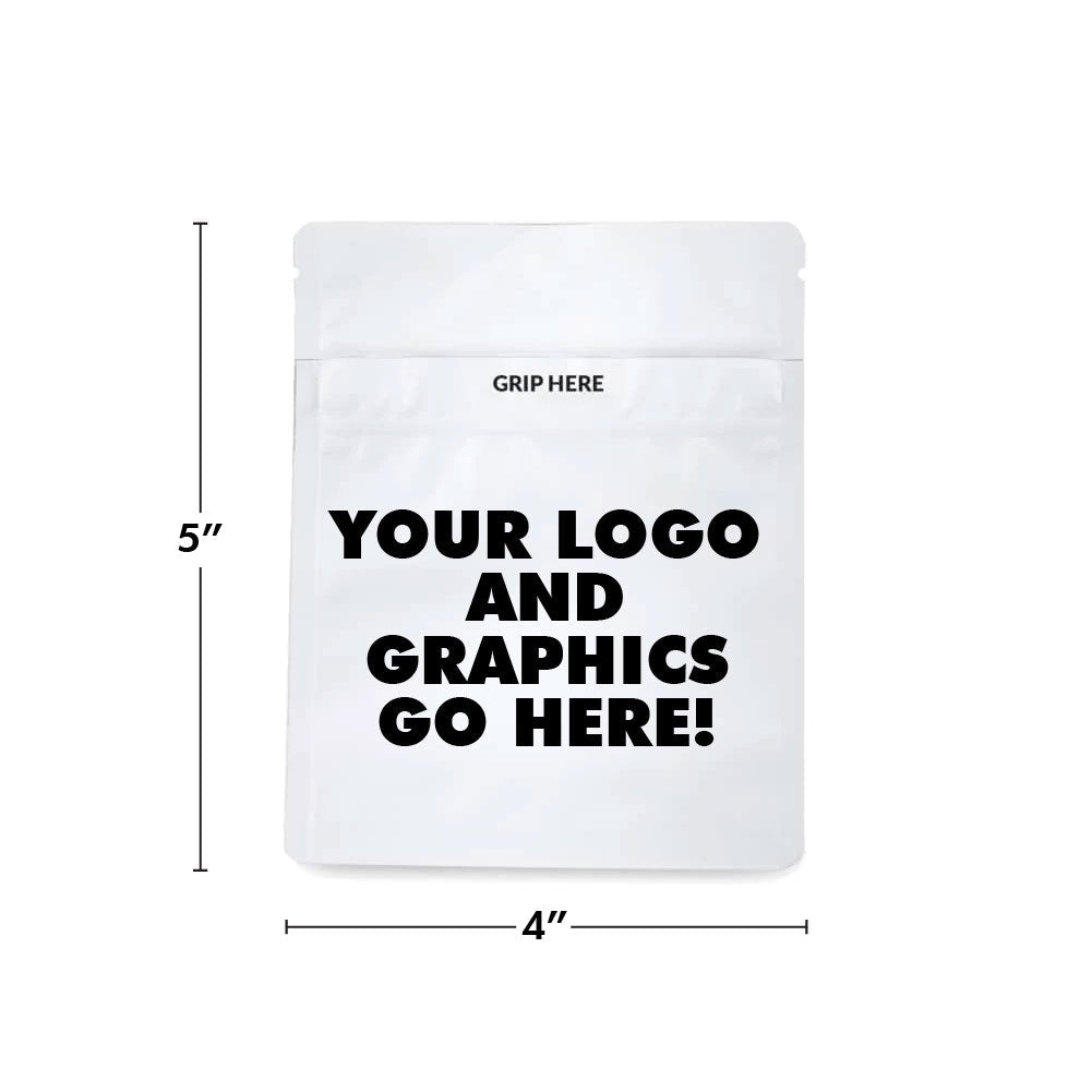 Mylar bags outlet custom printed