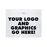 DEPOSIT FOR Custom Printed Child Resistant Mylar Exit Bag - Black or White Opaque - 12" x 9"