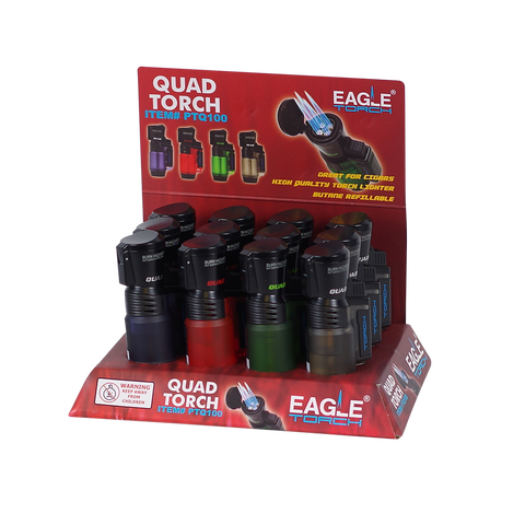 Eagle Brand Quad Torch (12 Count Display)