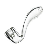 Famous X Hand Sherlock Pipe - Clear - (1 Count)
