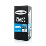 Futurola Classic White- King Size - Pre Rolled Cones 109mm x 26mm (800 Count)