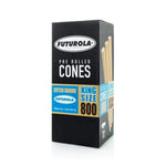 Futurola Dutch Brown- King Size - Pre Rolled Cones 109mm x 26mm (800 Count)