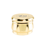 Zooted 4-Piece Herb Grinder - Gold