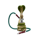 Havana Gold - 12" Ceramic Snake Hookah - Color May Vary - (1 Count)