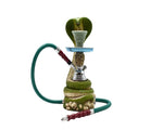 Havana Gold - 12" Ceramic Snake Hookah - Color May Vary - (1 Count)