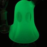 Hemper 6.5" Ghost Glass Bubbler -1 Count