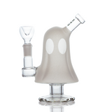Hemper 6.5" Ghost Glass Bubbler -1 Count