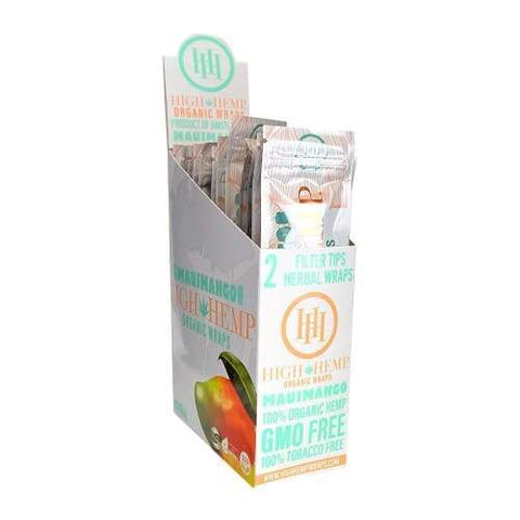 High Hemp Mauimango Organic Wraps (25 Count)-Papers and Cones