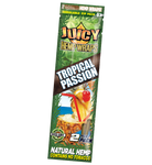 Juicy Hemp Wraps Tropical Passion - 2 Wraps Per Pack - (25 Count Display)