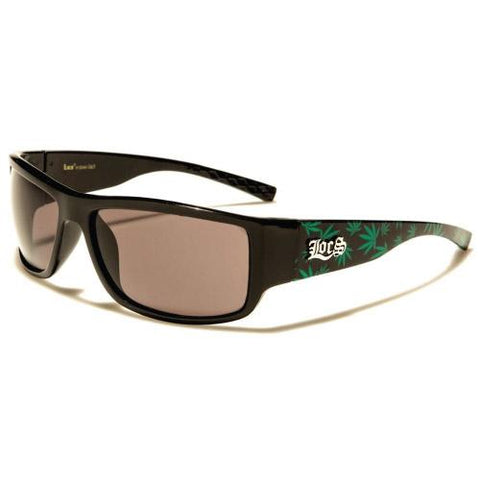 LOCS Marijuana Print Sunglasses - (1 Count or 12 Count)