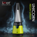Lookah Unicorn Electronic Dab Rig - Neon Green-Vaporizers, E-Cigs, and Batteries