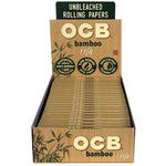 OCB Unbleached Bamboo 1 1/4 Size Papers (24 Count Display)