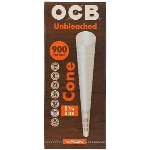 OCB - Virgin Cone Bulk - 1 1/4 - (84mm) Bulk Cone - 900 Count