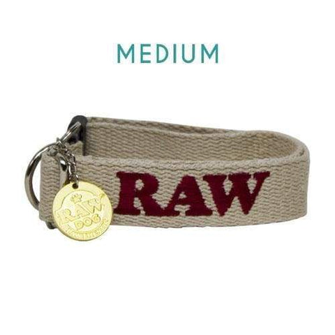 RAW Authentic Hemp Dog Collar Medium 12" - 20"