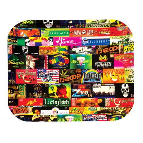 RAW Authentic History 101 Large Rolling Tray - (1 Count, 5 Count OR 10 Count)