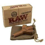 RAW Authentic King Size Wooden Trident Holder