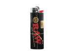 RAW Authentic Made By BIC Black Lighter 50 Count Display  (50, 250 OR 500 Count)