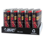 RAW Authentic Made By BIC Black Lighter 50 Count Display  (50, 250 OR 500 Count)