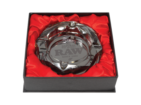 Raw Authentic Darkside Glass Ashtray - (1 Count)