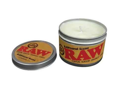 Raw Terpene Sensory Enhanced Candle (1 Count)