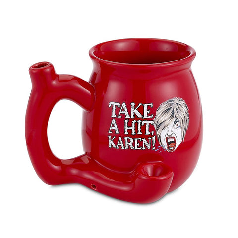 Roast & Toast Ceramic Mug "Take A Hit Karen" -  (1 Count)