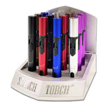 SCORCH Slim Pencil Turbo Torch - Assorted Colors - (12 Count Display)