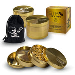 STR8 RYPR Aluminum Grinder - 4 Piece - 40mm - Various Colors (1CT OR 10CT)