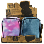 Smell Proof Lockable Tie Dye Canvas Bags - 022712 - (4 Count Display)