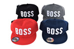 Snap Back Flat Bill - BOSS Hat (1 Count)
