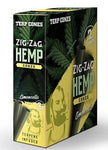 Zig Zag King Size Hemp Cones - 2 Cones Per Pack - Various Flavors Available - (15 Count Displays)