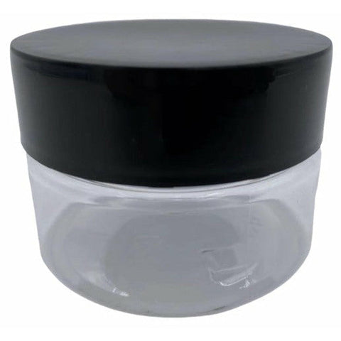4oz Glass Jar Screw Top - Clear Jar with White Lid (90 - 9,000 Count) 90 Count - Mj Wholesale