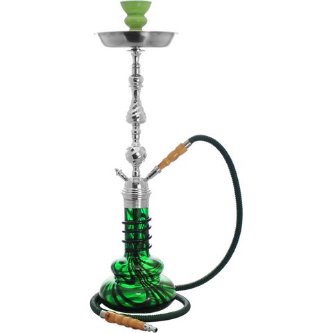 Pharaohs Iris Hookahs - Color May Vary - (1 Count)-Hand Glass, Rigs, & Bubblers