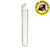 J Tubes 98mm Clear Child Resistant Joint Tube (500 Count)