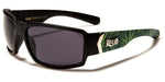 Locs Marijuana Leaf Print Sunglasses  - Color May Vary - (1 Count)