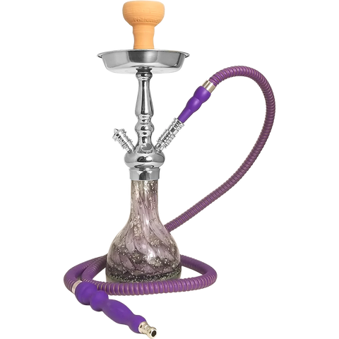 18.5" Pharaohs Lumos Hookahs - Grape - (1 Count)-Hand Glass, Rigs, & Bubblers