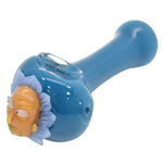 4.5" R&M Glass Hand Pipe - Color May Vary - (1 Count)